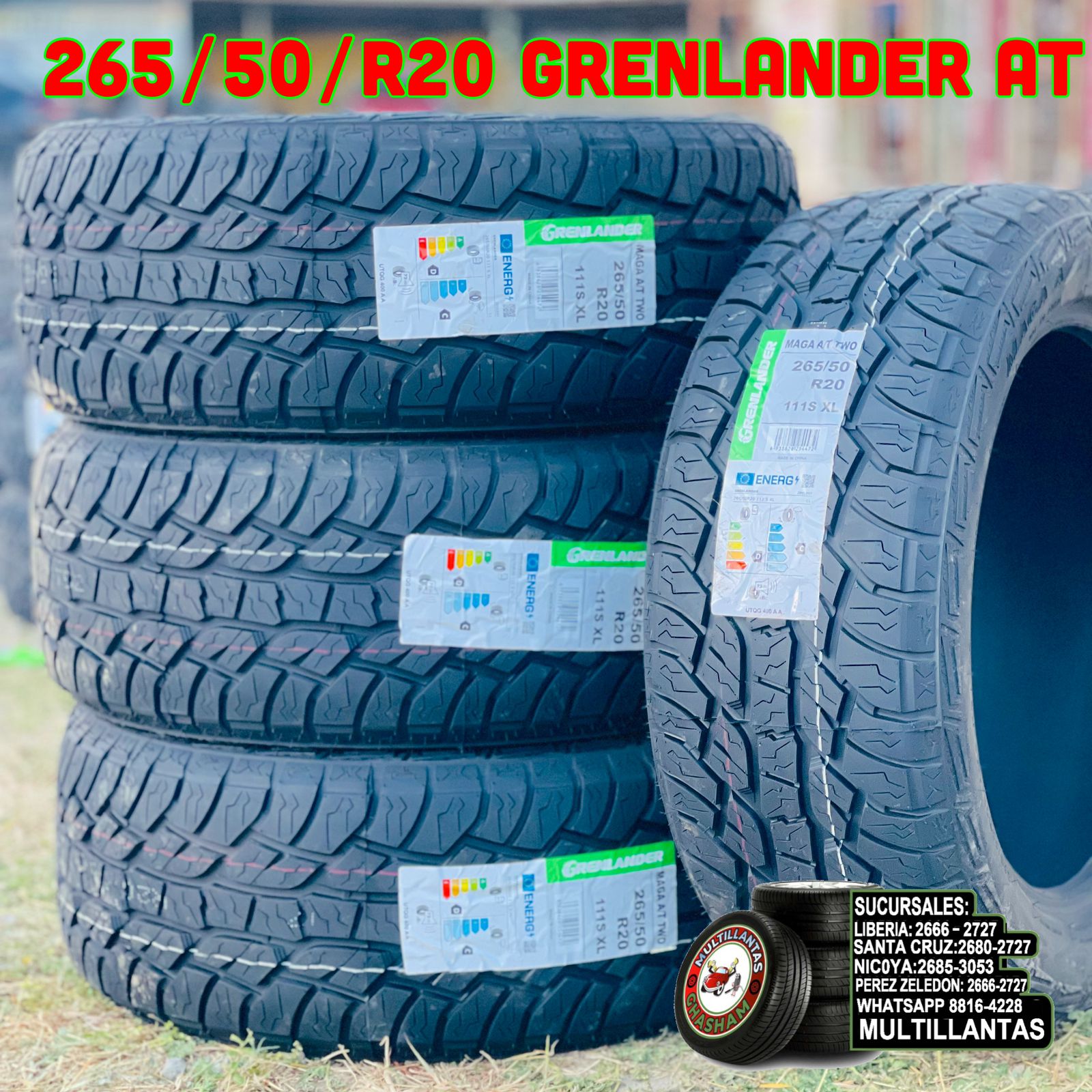 265/50/R20 GRENLANDER AT